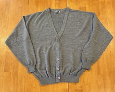 Vintage Andrew Rohan Edwards Cardigan Large Made In USA