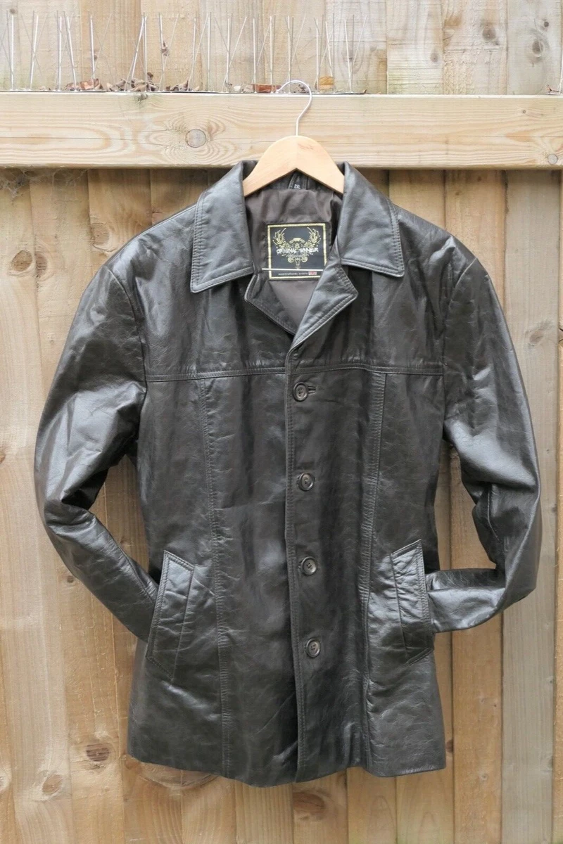Original shop leather coat