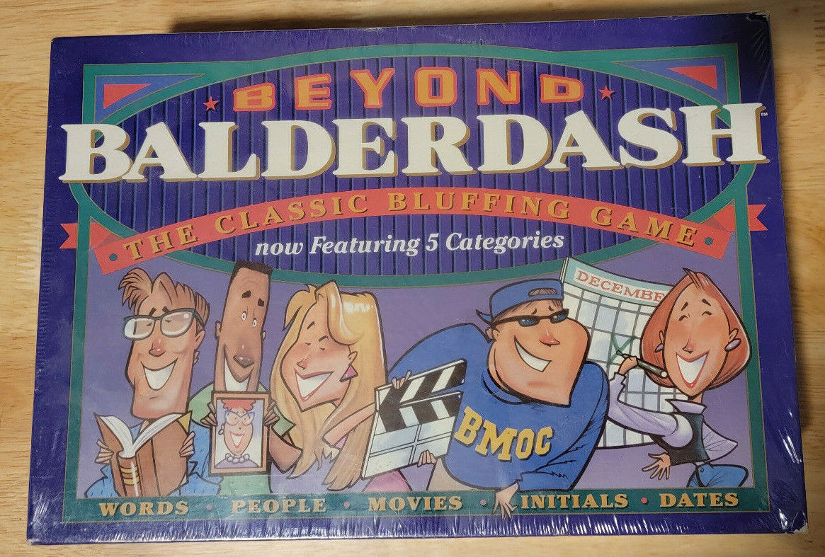 New Beyond Balderdash The Classic Bluffing Game Sealed