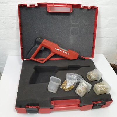 HILTI DX E72 Beton-Nagelpistole mit verschiedenen Kappen - B24