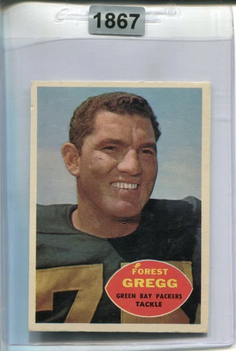 1960 Topps #56 Forest Gregg Rookie *EX-MT* Green Bay Packers 1867
