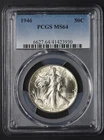 1946 Walking Liberty Half Dollar PCGS MS64 - COINGIANTS -