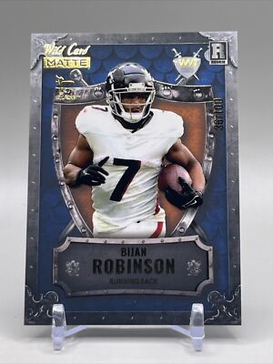 #2023 Wild Card Matte Weekend Warrior Bijan Robinson /100