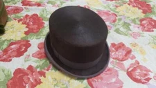 LKNEW MEYERS BEAVER FUR BLACK TOP HAT DRESSAGE SHOW HACK ENGLISH SIZE 6 7/8