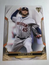 2019 Topps Triple Threads Jumbo 5x7 Gerrit Cole Astros 16 /49