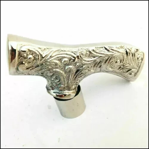 Silver Designer Solid Brass Classic Derby Only Ha… - image 5