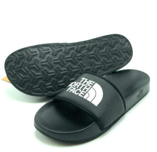 *NEW* MEN The North Face Base Camp Slides III TNF Black (NF0A4T2R KY4) 👍