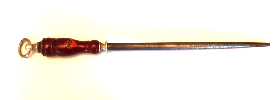 alter Wetzstahl - Messerschärfer - Abzieher - Wetzeisen - Vintage - DDR