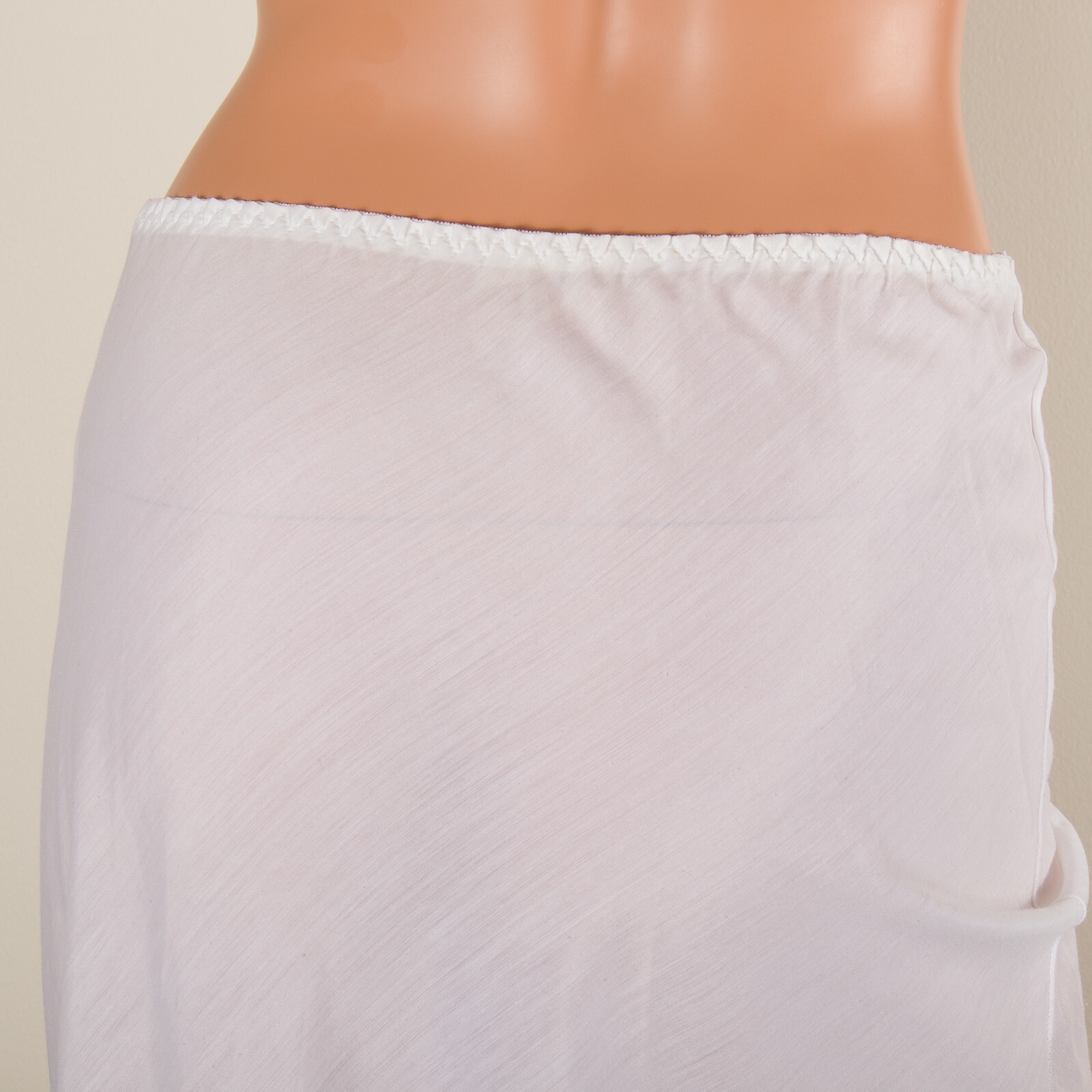 💖 Blendaire Batiste White Half Slip Skirt P… Gem