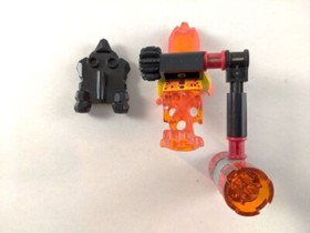 LEGO Nexo Knights Ultimate FLAMA  (nex054) Minifigure 70339 Backpack Hammer