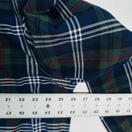 Ralph Lauren Shirt Men XL Tartan Plaid Button Down Oxford Classic Fit Flesh Pony - Picture 9 of 11