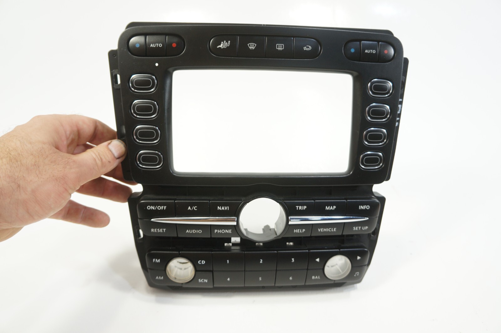 06-2008 Bentley Continental GTC Flying SpurHead Unit Navigation Radio BUTTONS