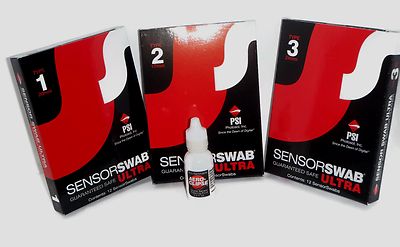 AEROCLIPSE 0.5fl OPTIC CLEANING FLUID + SENSOR SWAB 12 PK /TYPE 1,2,3 -PHOTOSOL