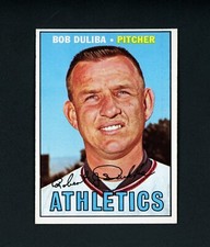 Bob Duliba 1967 Topps - KC Athletics #599 NM-MT