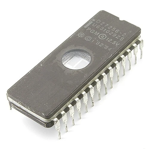 [10pcs] D27256-2 256Kbit UV EPROM DIP28CW USED - Bild 1 von 1
