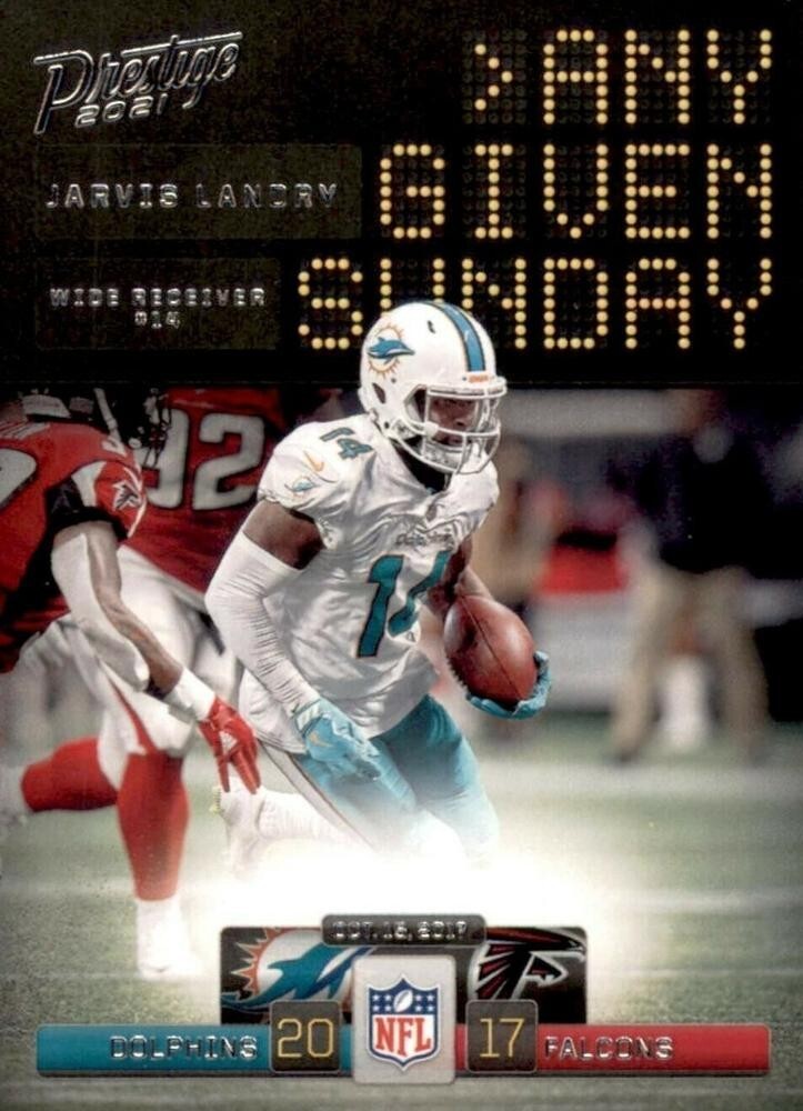 2021 Panini Prestige - Any Given Sunday Jarvis Landry #AGS-JL
