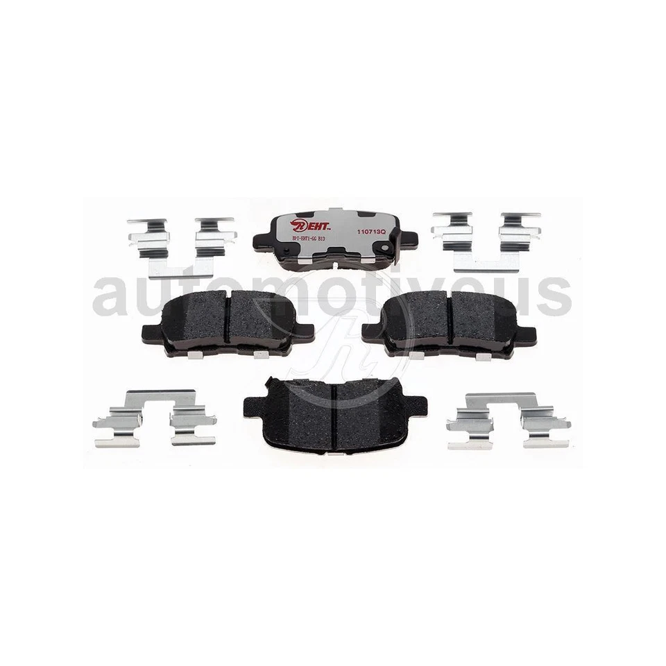 Juego de pastillas de freno de disco delanteras traseras 2X Raybestos para Honda Pilot 2005 2006 2007 2008 Foto 3 de 4