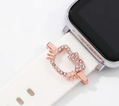Hello Kitty | Apple watch Band Charm | Rhinestone Decor Metal - Picture 4 of 9