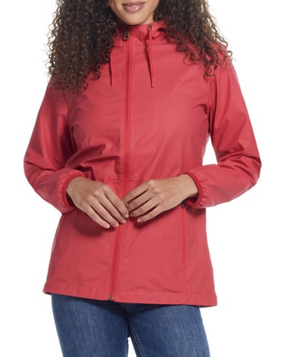Weatherproof Ladies Rain Slicker Jacket Size XL Color Rococco Red NEW ...