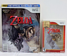 NINTENDO Wii The Legend of Zelda Twilight Princess CIB w/ Official Guide