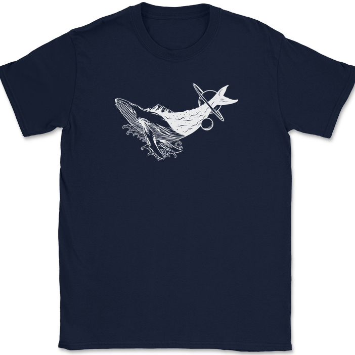 ★SINCLAIR X COMPATHY★SAVE WHALE CAMPAIGN UNISEX T-SHIRTS Cosmic Whale T-Shirt Funny Space Sci-Fi Ocean Life Planets