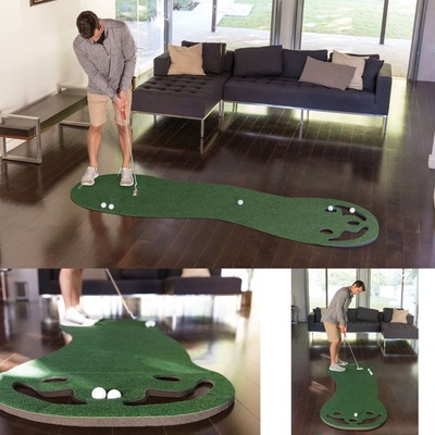 Best Golf Putting Green Big Long Indoor Outdoor Mat 9 Office Sklz