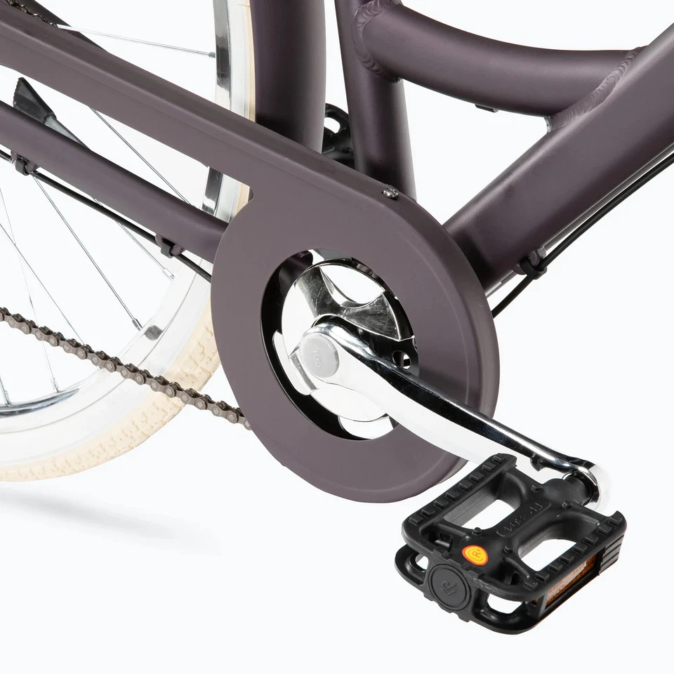 26 / 28 Zoll Romet Cityfahrrad 6-Gang Shimano Kettenschaltung Alurahmen Lila - Bild 4 von 4