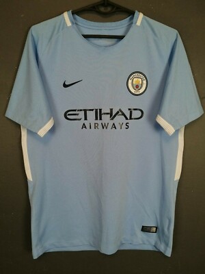 NIKE MANCHESTER CITY 2016/2017 GABRIEL JESUS SOCCER FOOTBALL SHIRT