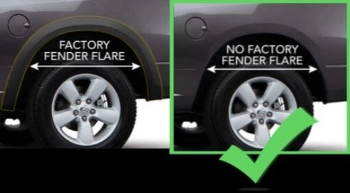 HUSKY 58046 Mud Guards MudFlaps for 19-25 Ram 2500 3500 w/ NO FENDER FLARES - Image 2 of 4