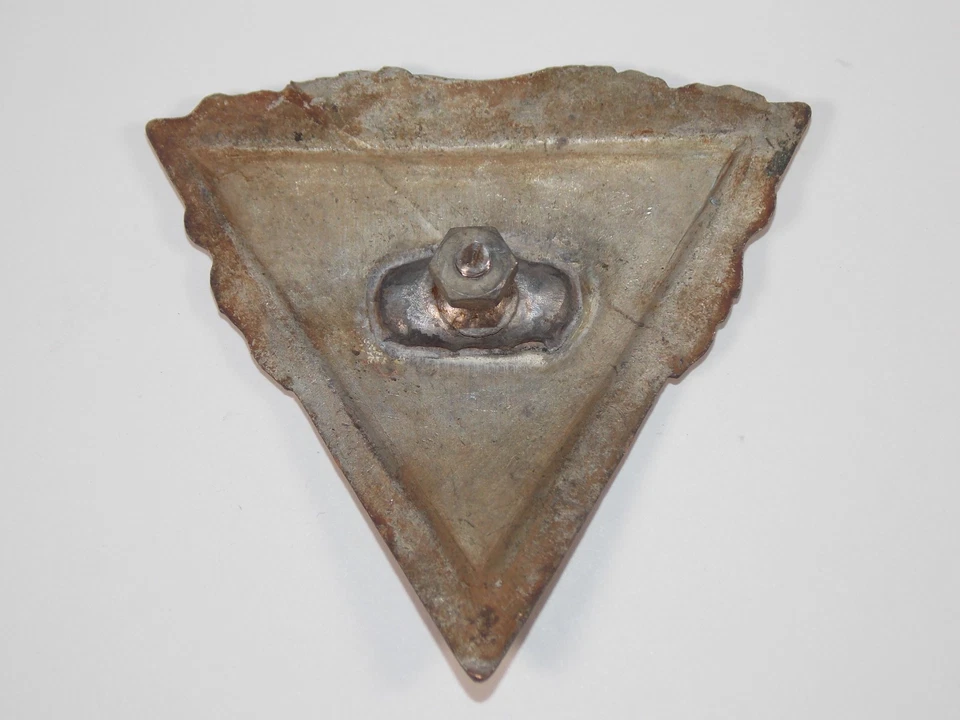 Raro 1929 Hudson Super Six R Radiador Emblema Automotriz Coche Latón Insignia Logo EE. UU. Foto 4 de 4