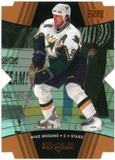 1999-00 Upper Deck Black Diamond Final Cut Mike Modano #042/100