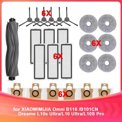 Zubehör für   Omni B116 /B101CN Hauptseitenbürste  Mopp Staubbeutel fü8101
