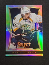 Mike Fisher 2013-14 Panini Select #133 Silver Prizm St Louis Blues