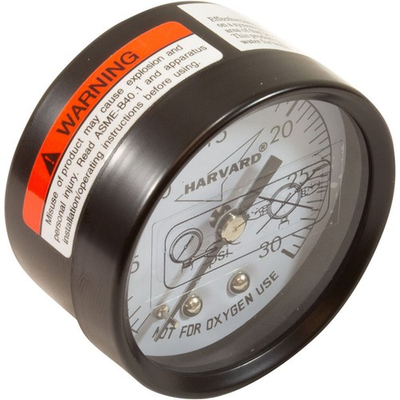 #ad #ad Pressure Gauge 1 4quot;mpt 0 30psi Back Mount 2quot;fdGeneric $19.00