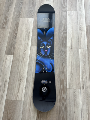 LIB TECHNOLOGIES Jamie Lynn 157 ブルーガール 猫 Rare Lib Tech Jamie Lynn Commissioned Cat Graphic Snowboard