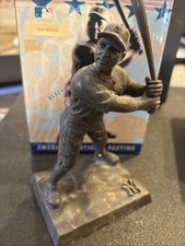 BASEBALL~BOXED/UNUSED LOU GEHRIG (HOF) BRONZE REPLICA  FIGURINE~NY YANKEES