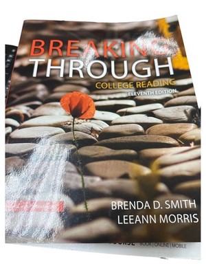 Breaking Through College Reading Brenda D. Smith 11. Auflage Lehrbuch Englisch