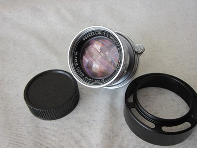 Leica Summicron LTM 5cm F2 (50mm 1:2) Collapsible .... Leitz Leica LTM mount ...