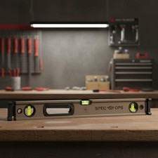 Ultimate 24" Box Beam Level with Invertible Vials - Supports Veterans 3% Donated