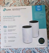 NEW TP-LINK DECO W7200 TRI-BAND MESH Wireless Router System - White - 2 PACK
