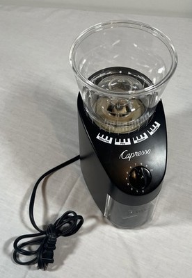 Jura Capresso Infinity 560 Black Conical Burr Coffee Grinder No Box/Manual