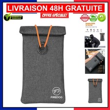 Sac de Protection Faraday Anti-vol pour Smartphone et Clés de Voiture - Gris