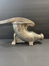 Vintage Sausage Stuffer / Maker SMI No.5 Buffalo N.Y. Made In Poland Cast Iron