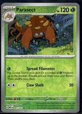Parasect 047/165 Uncommon 151 Pokemon Reverse Holo Lightly Played