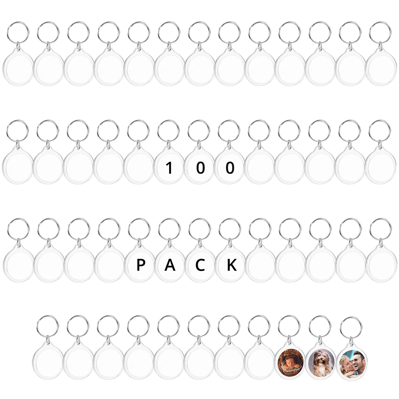 Бланк Schlsselanhnger Foto Rund 100 тыс тонн Schlsselanhnger mit Foto 4 см 4290₽