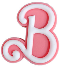 1 pc. Barbie B Silicone Focal Bead, Beadable accessories Double sided
