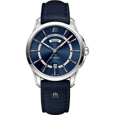 Maurice Lacroix Pontos Automatic Day Date 41 mm Blue Dial PT6358-SS004-431-4