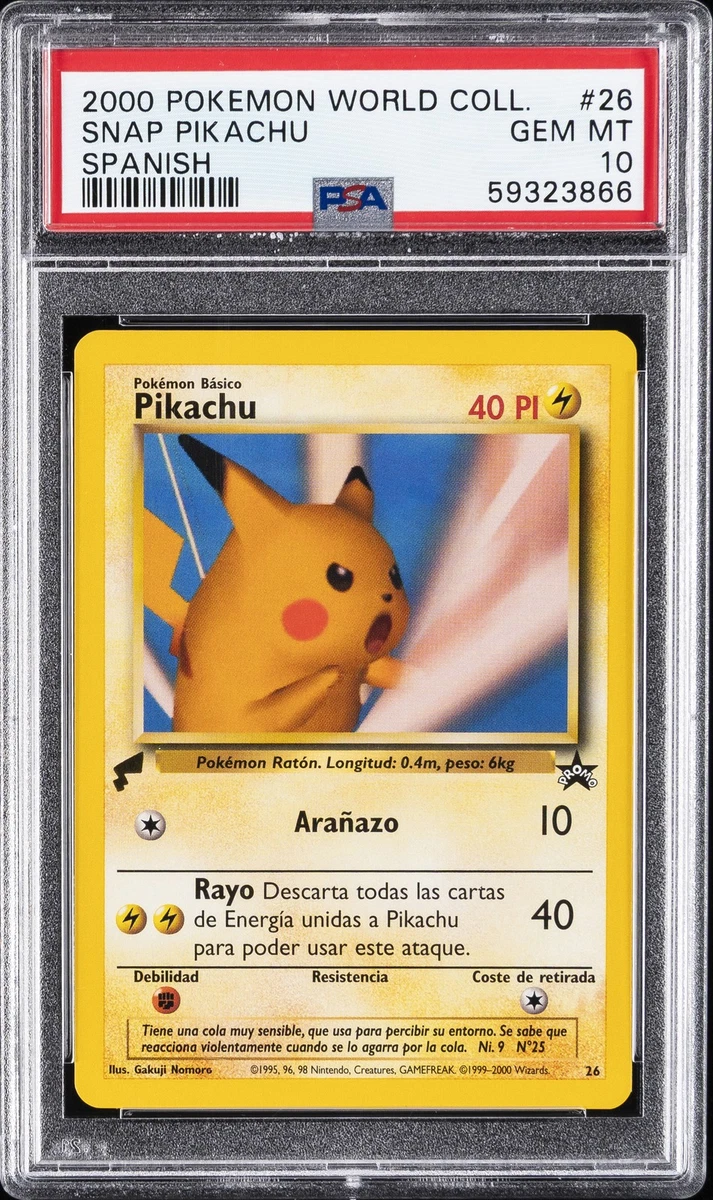 Pikachu Pokémon TCG Individual Collectible Card Game Cards in
