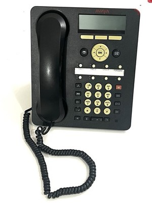 AVAYA 1608-i Business Office Digital BLACK IP Phone Global w/Stand (700508260)