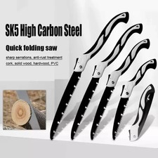 Folding Saw Woodworking Hacksaw Heavy Duty Sharp Tree Chopper Garden Outdoor